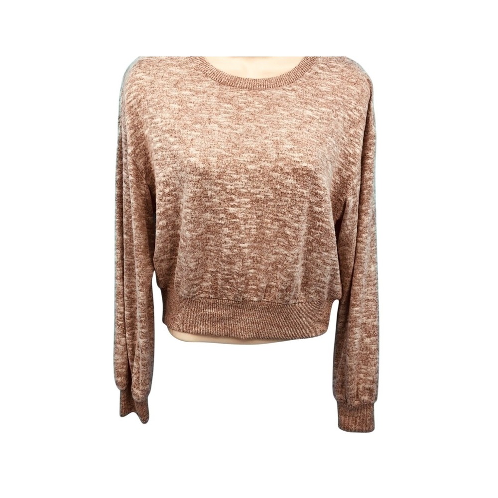 Colsie women's sweater pink knit long sleeves‎ size XS